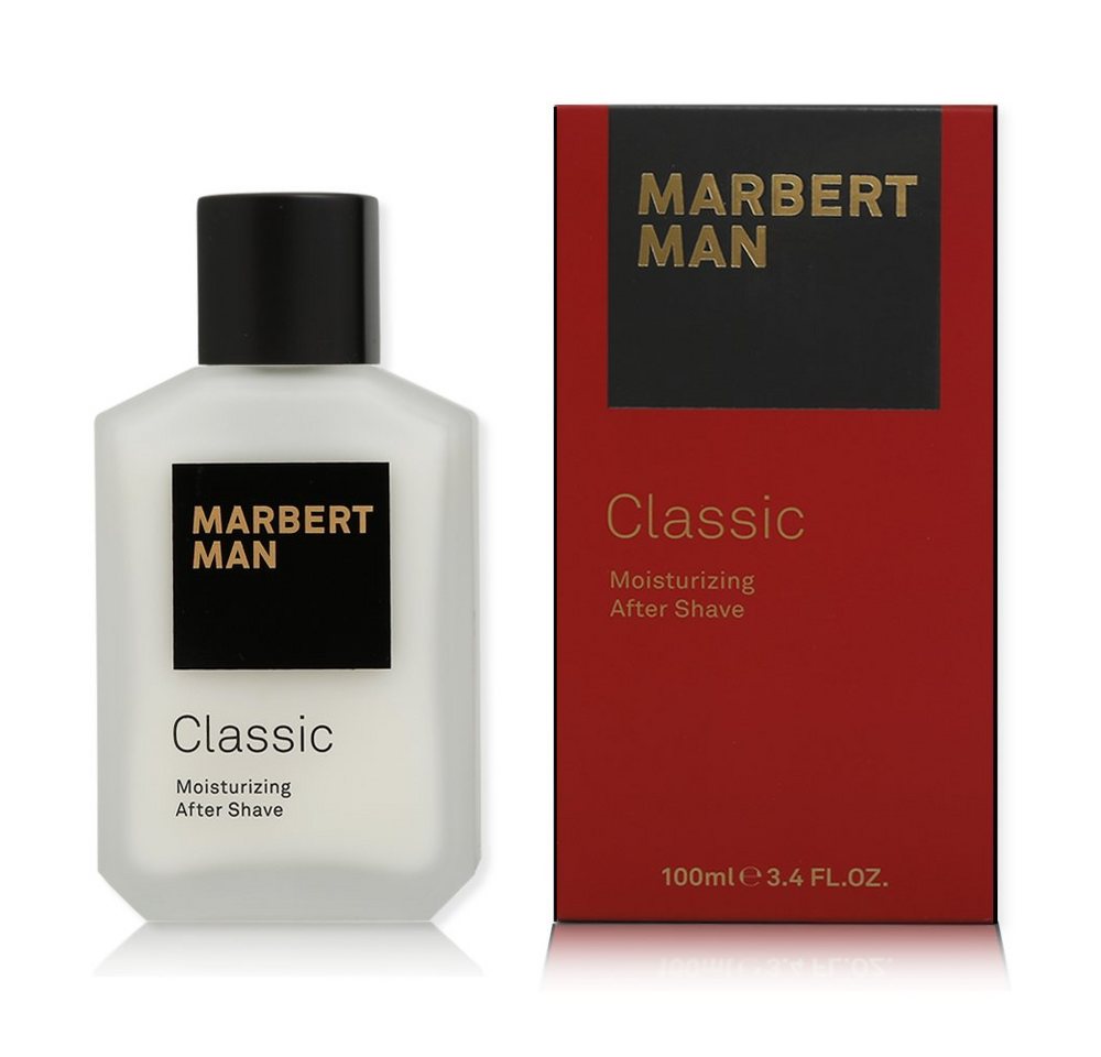 Marbert After-Shave Marbert Man Classic Moisturizing After Shave 100 ml Packung, mit Vitamin E von Marbert