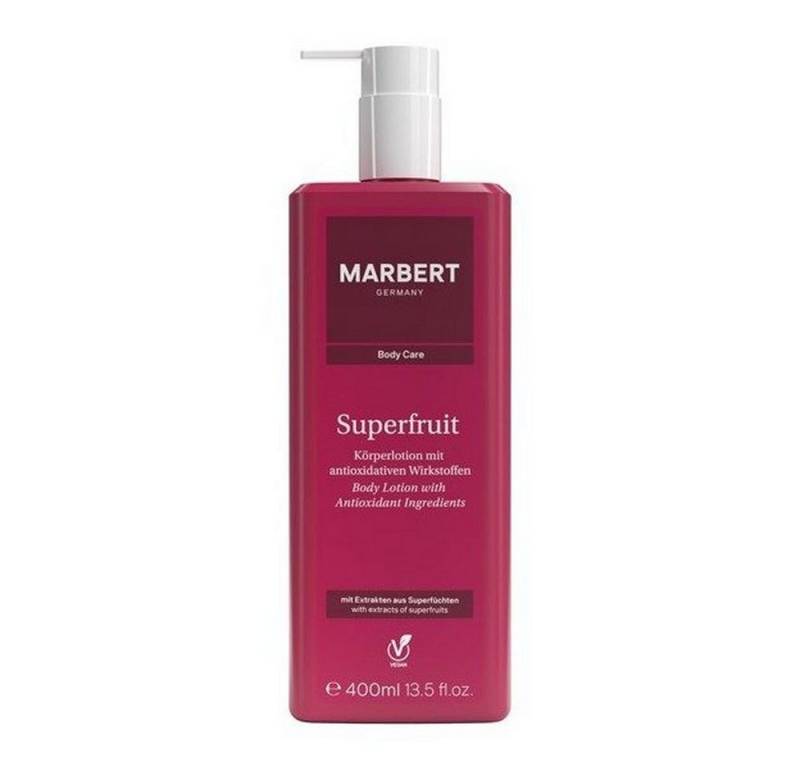Marbert Bodylotion Superfruit Körperlotion mit antioxidativen Wirkstoffen 400 ml, antioxidative Wirkung von Marbert