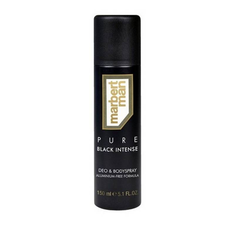 Marbert Deo-Spray Man Pure Black Intense Deo & Bodyspray von Marbert