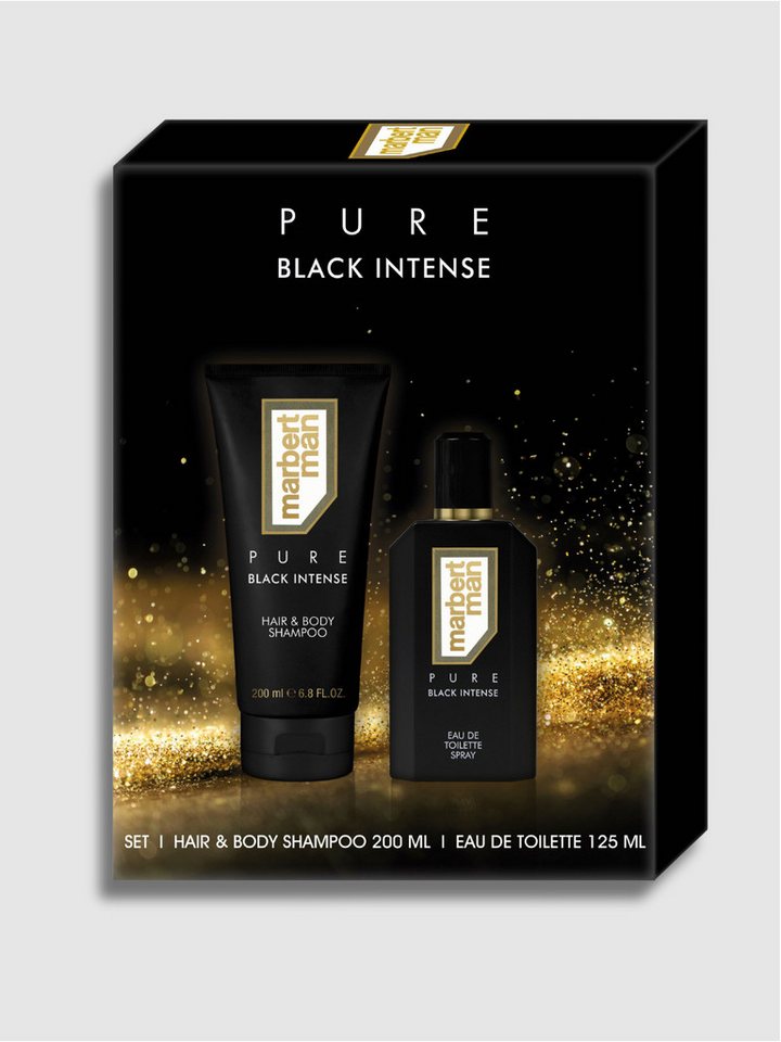 Marbert Eau de Parfum Man Pure Black Intense Set 2 Tlg. von Marbert