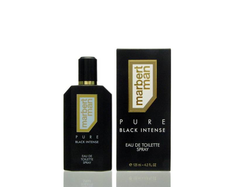 Marbert Eau de Toilette Marbert Pure Black Intense Eau de Toilette 125 ml von Marbert