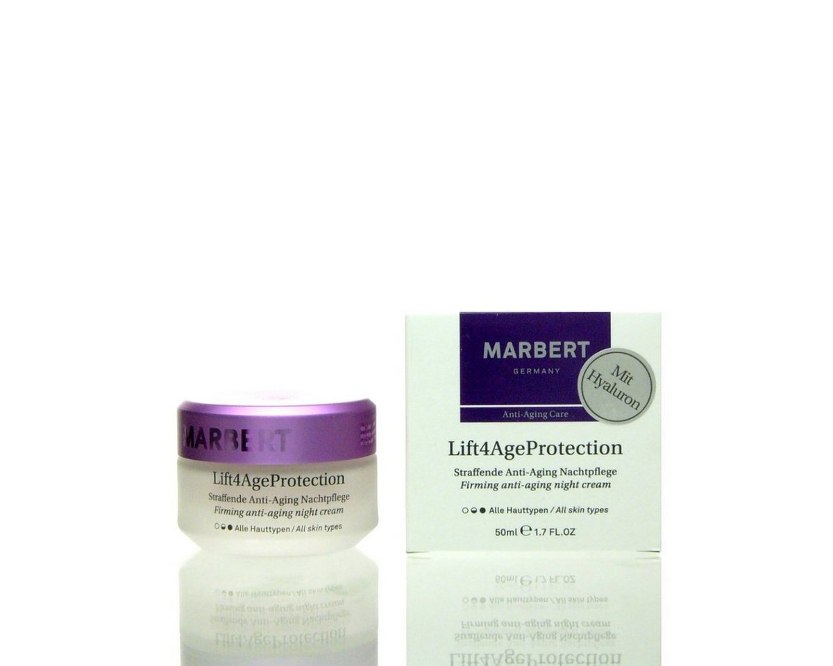 Marbert Gesichtspflege Marbert Lift 4 Age Protection Firming Anti Aging Night Cream 50 ml von Marbert