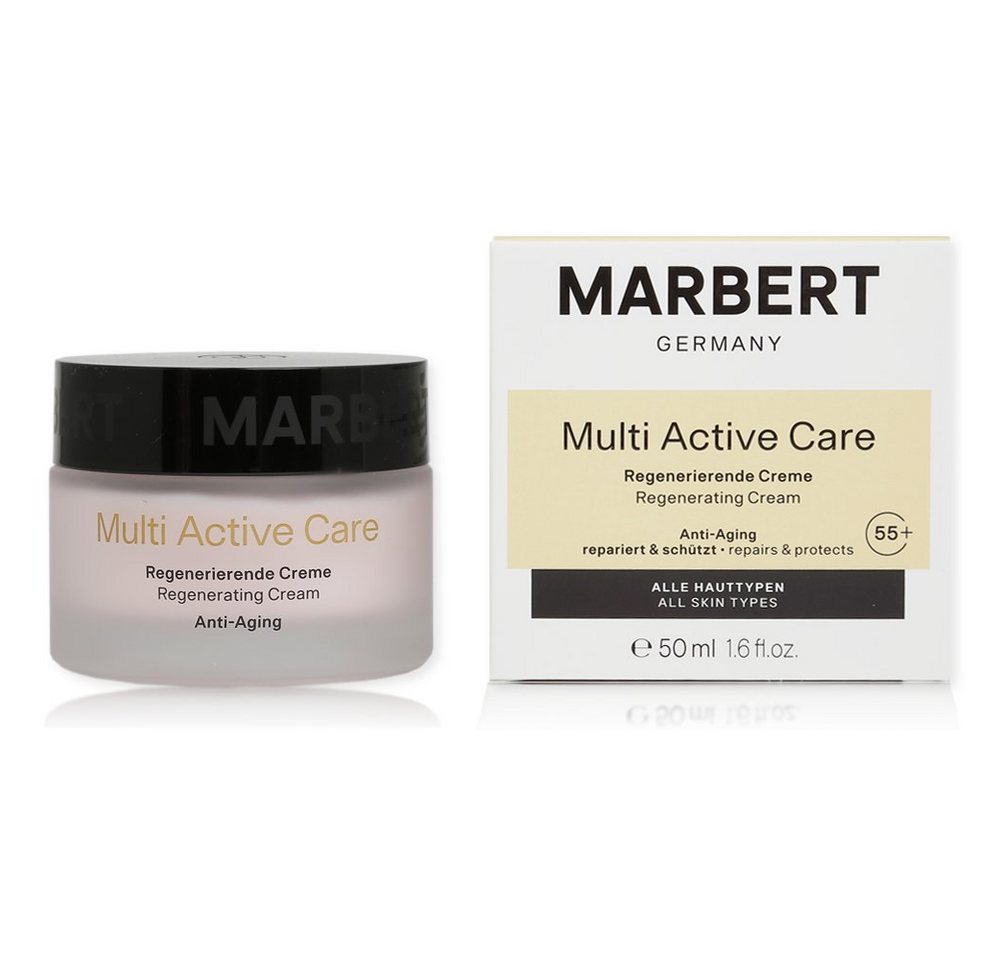 Marbert Gesichtspflege Marbert Multi Active Care 50 ml Regenerierende Creme - all Skin Types Packung von Marbert