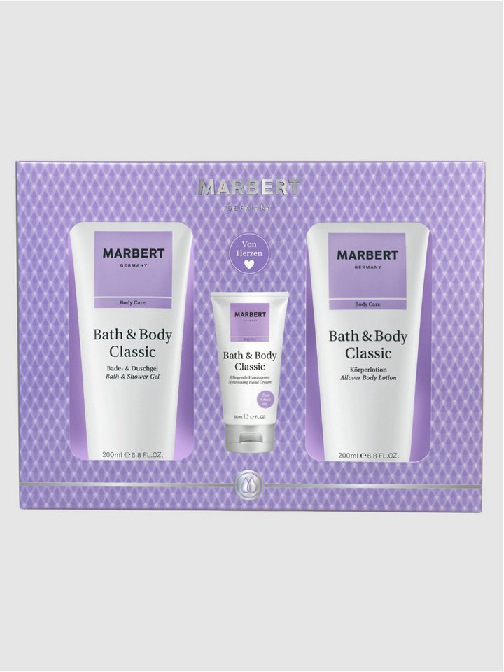 Marbert Körperlotion Bath & Body Classic Set 3 Tlg. von Marbert