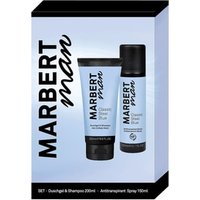 Marbert Man Classic Steel Blue Antitranspirant & Duschgel Körperpflegeset von Marbert