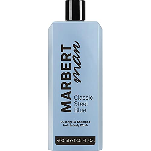 Marbert Man Classic Steel Blue Duschgel & Shampoo 400 ml von Marbert