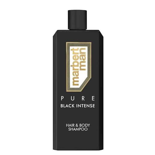 Marbert Man Pure Black Intense Hair & Body Shampoo 400 ml von Marbert