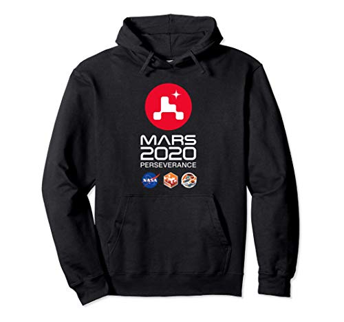 Ausdauer Mars Rover Mission 2020 | Patch Logo Pullover Hoodie Ausdauer Mars Rover Mission 2020 | Patch Logo Pullover Hoodie von Marboys