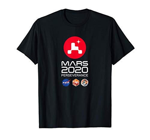 Ausdauer Mars Rover Mission 2020 | Patch Logo T-Shirt Ausdauer Mars Rover Mission 2020 | Patch Logo T-Shirt von Marboys