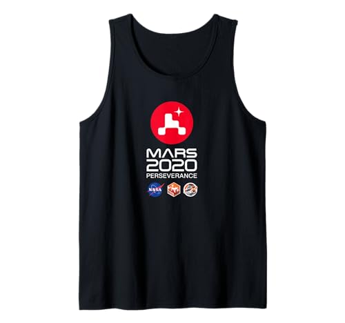 Ausdauer Mars Rover Mission 2020 | Patch Logo Tank Top von Marboys