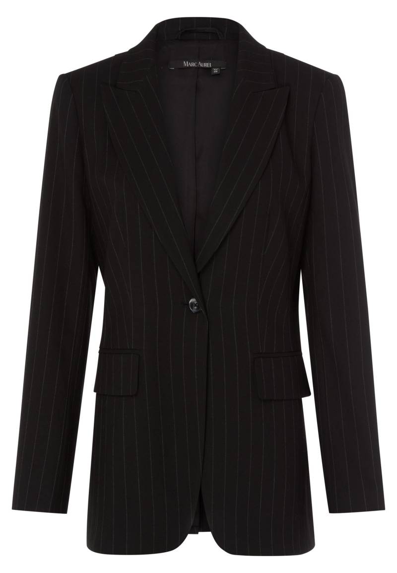 Marc Aurel - Blazer mit Streifen black varied - Gr. - 34 von Marc Aurel