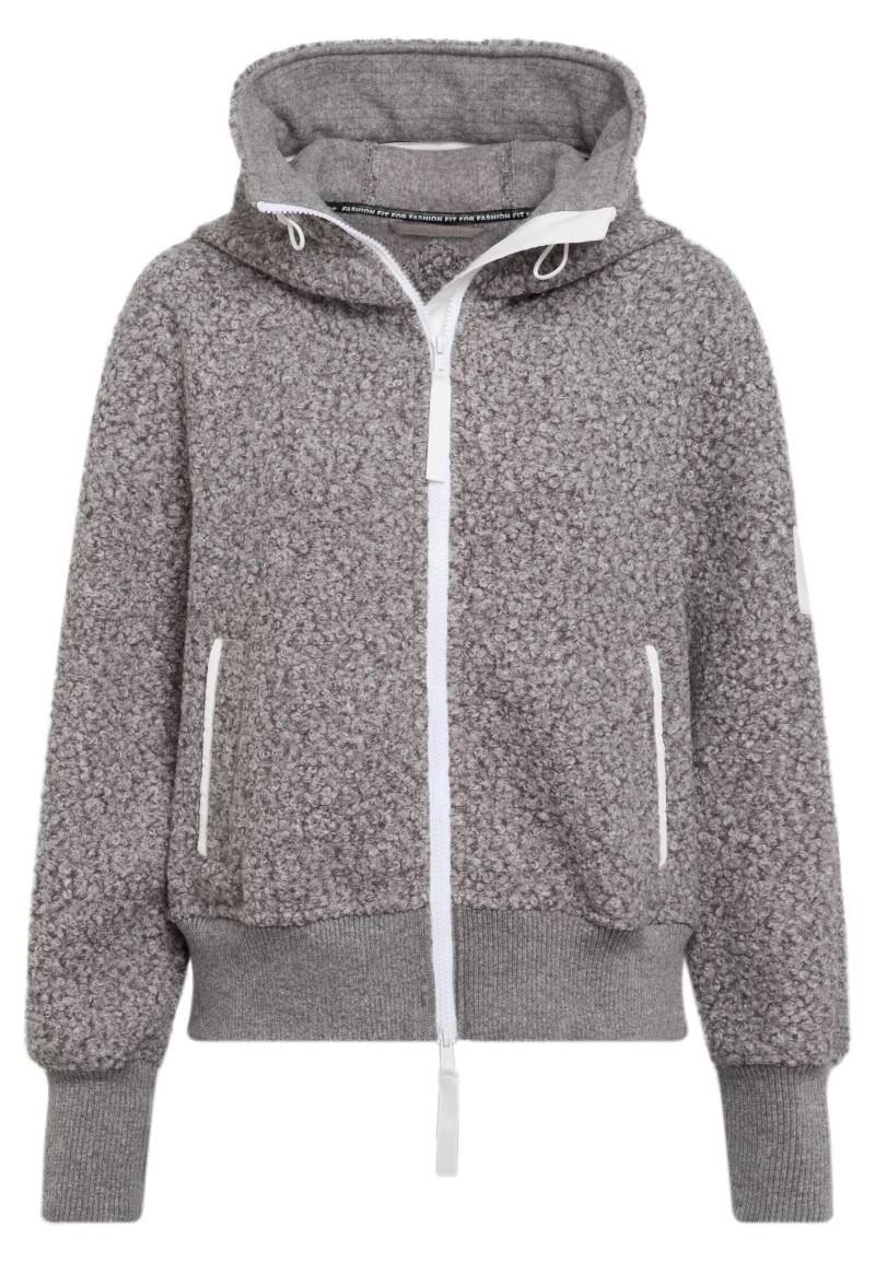 Marc Aurel - Blouson aus Pelz Imitat grey melange - Gr. - 40 von Marc Aurel