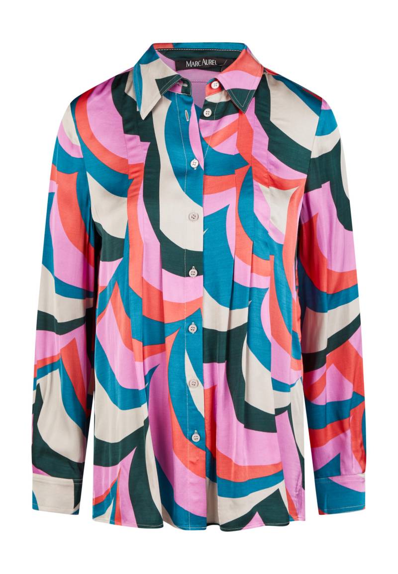 Marc Aurel - Bluse im grafischen Wellen-Druck blush varied - Gr. - 34 von Marc Aurel