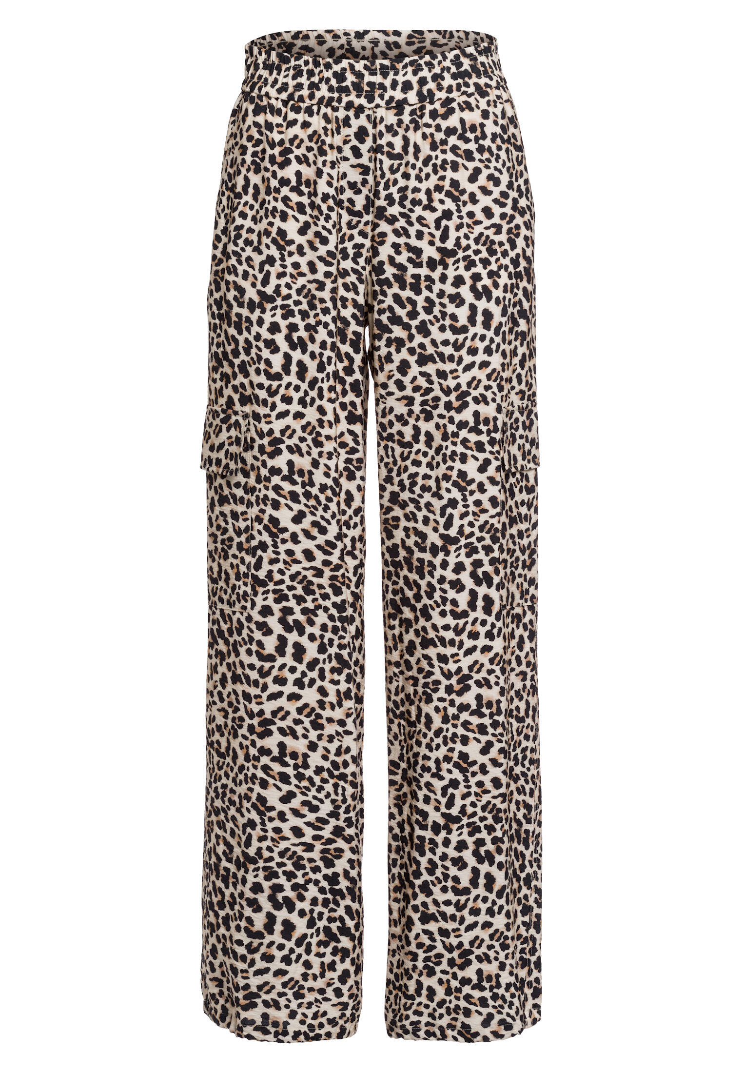 Marc Aurel - Carghose mit Leopardenprint light sand varied - Gr. - 34 von Marc Aurel