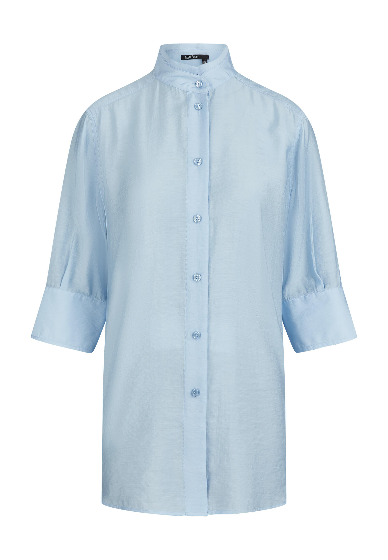 Marc Aurel - Hemdbluse aus seidigem Modal sky - Gr. - 36 von Marc Aurel