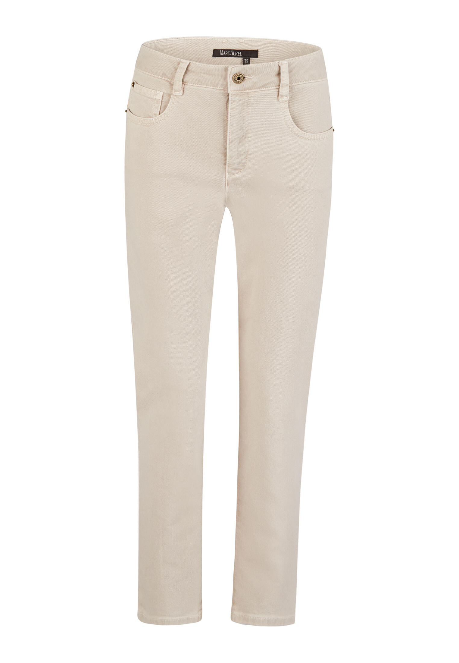 Marc Aurel - Hose Coloured Denim light taupe - Gr. - 44 von Marc Aurel