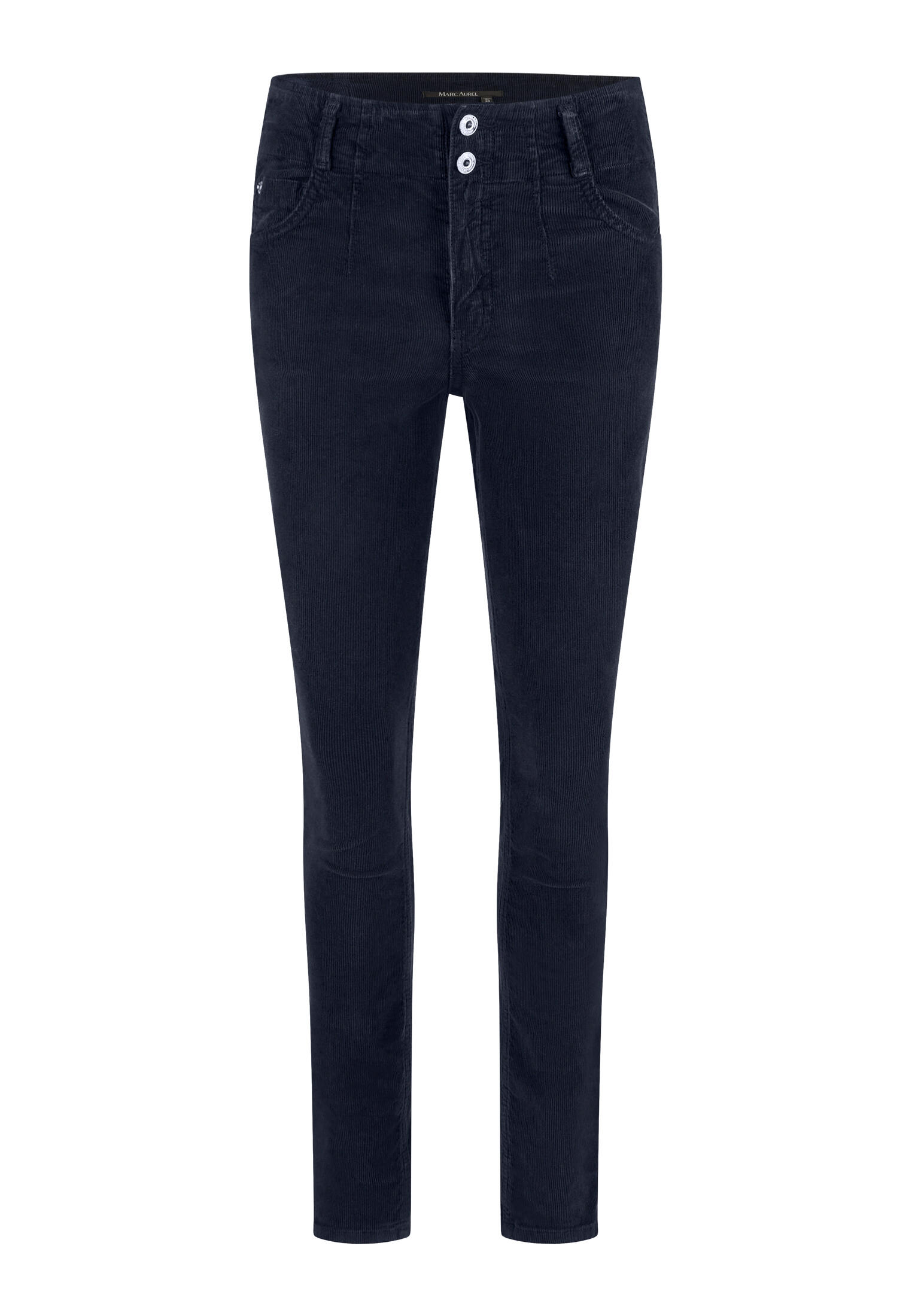Marc Aurel - Hose aus Cord night blue - Gr. - 38 von Marc Aurel