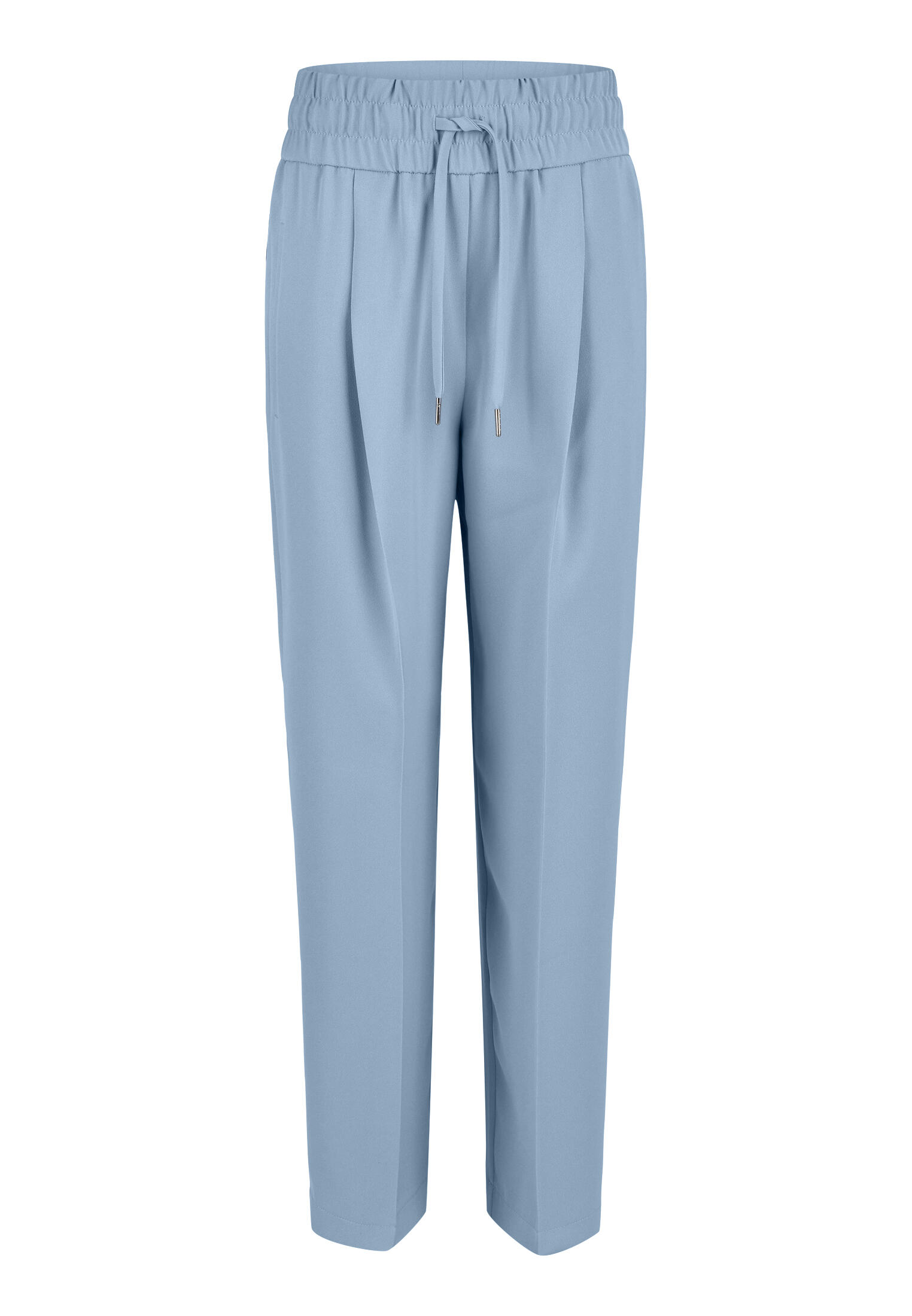 Marc Aurel - Hose aus Easy-Care-Material mit Streifen powder blue - Gr. - 34 von Marc Aurel