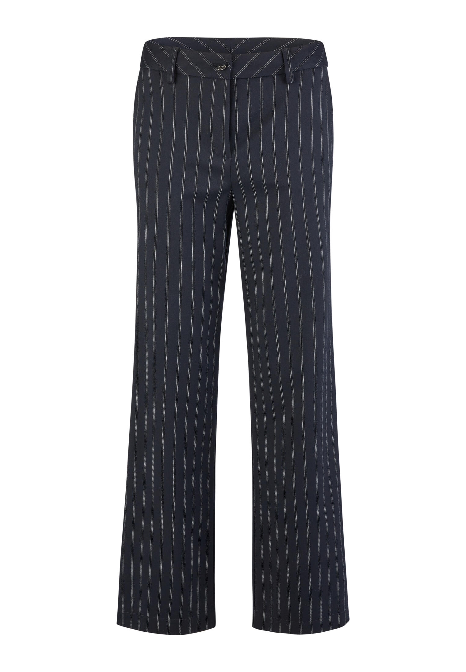 Marc Aurel - Hose aus Viskosemischung night blue varied - Gr. - 34 von Marc Aurel