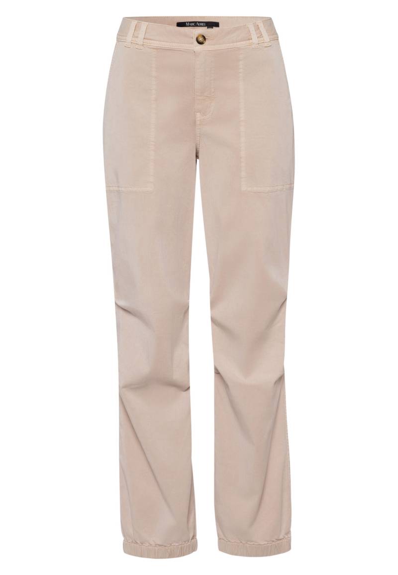 Marc Aurel - Hose aus nachhaltiger Tencelmischung sand - Gr. - 38 von Marc Aurel
