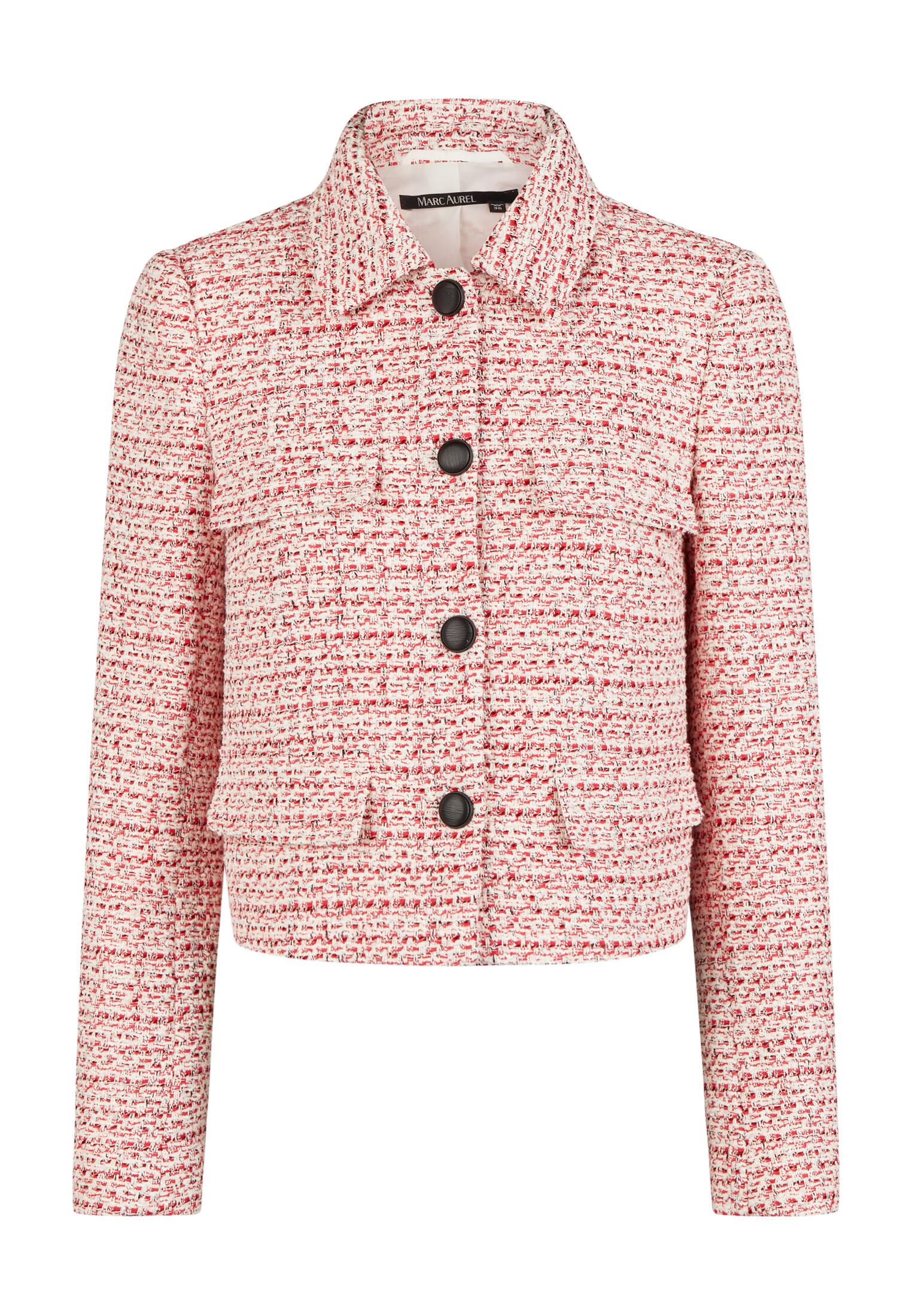 Marc Aurel - Jacke mit Kontrastknöpfen red varied - Gr. - 36 von Marc Aurel