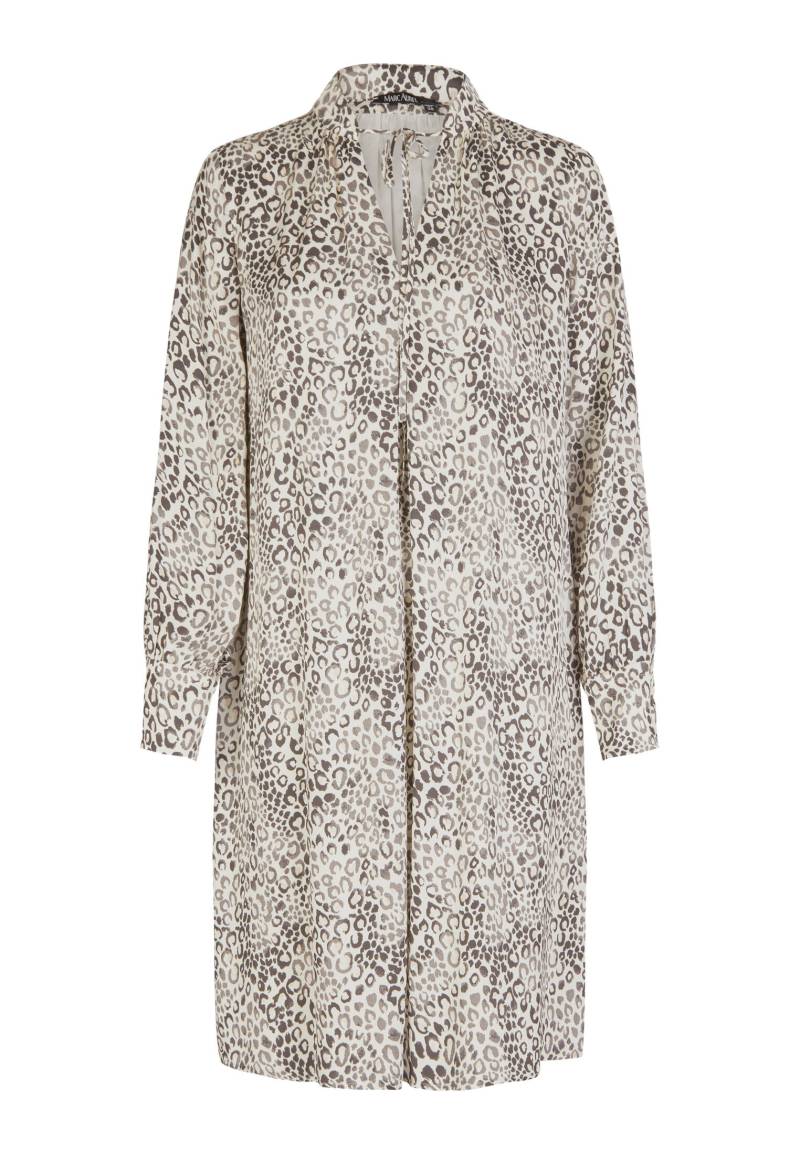 Marc Aurel - Kleid aus Minimal-Leo-Druck grey varied - Gr. - 38 von Marc Aurel