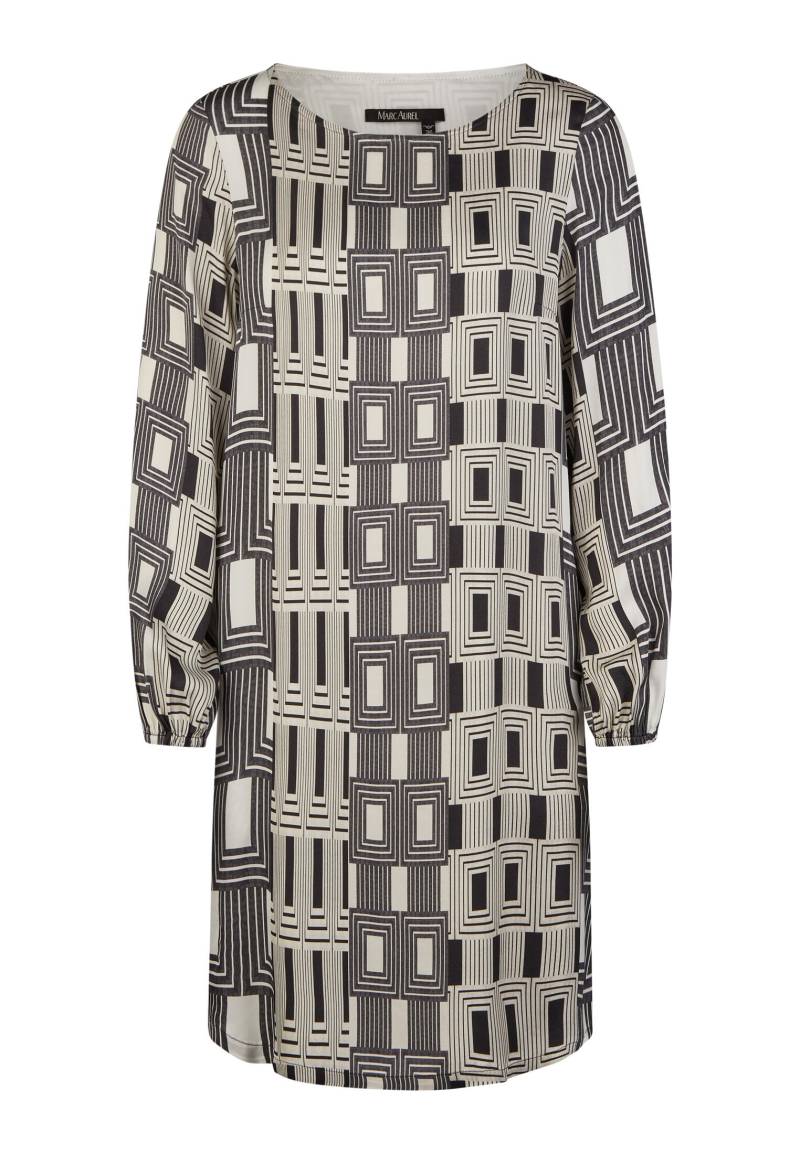 Marc Aurel - Kleid mit Art Déco Print offwhite varied - Gr. - 40 von Marc Aurel