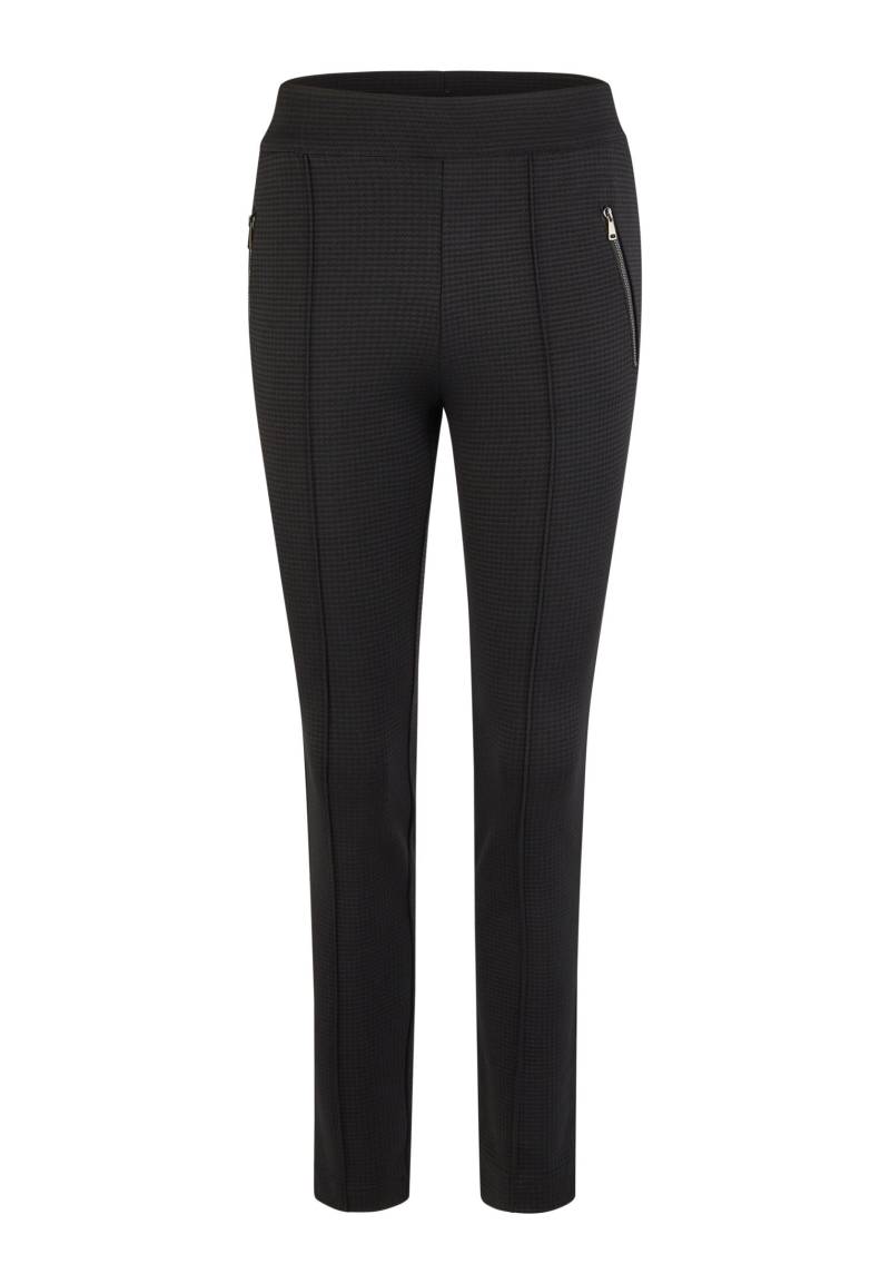 Marc Aurel - Leggings mit tonigem Mini-Hahnentritt black varied - Gr. - 36 von Marc Aurel