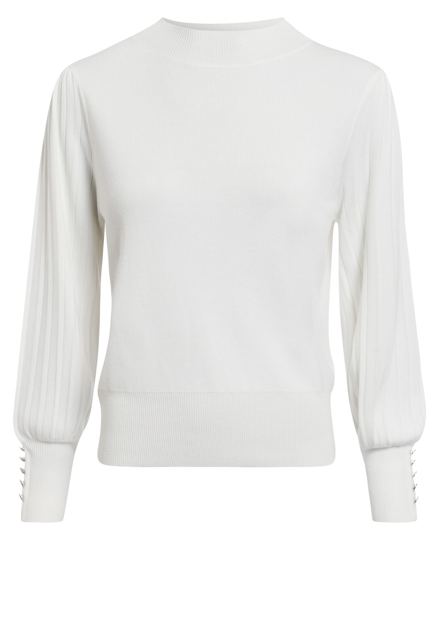 Marc Aurel - Pullover mit Falten-Ärmeln offwhite - Gr. - 34 von Marc Aurel