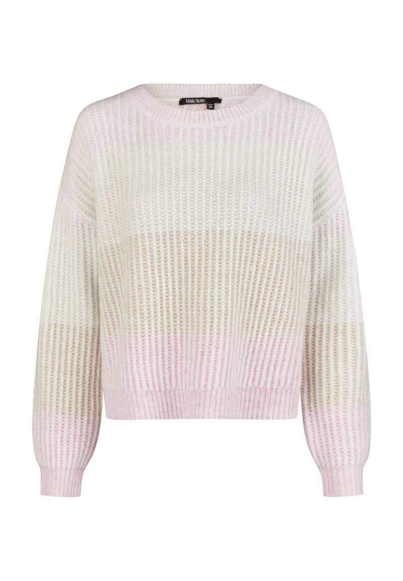 Marc Aurel - Pullover mit Ombré-Ringeln blush varied - Gr. - 40 von Marc Aurel