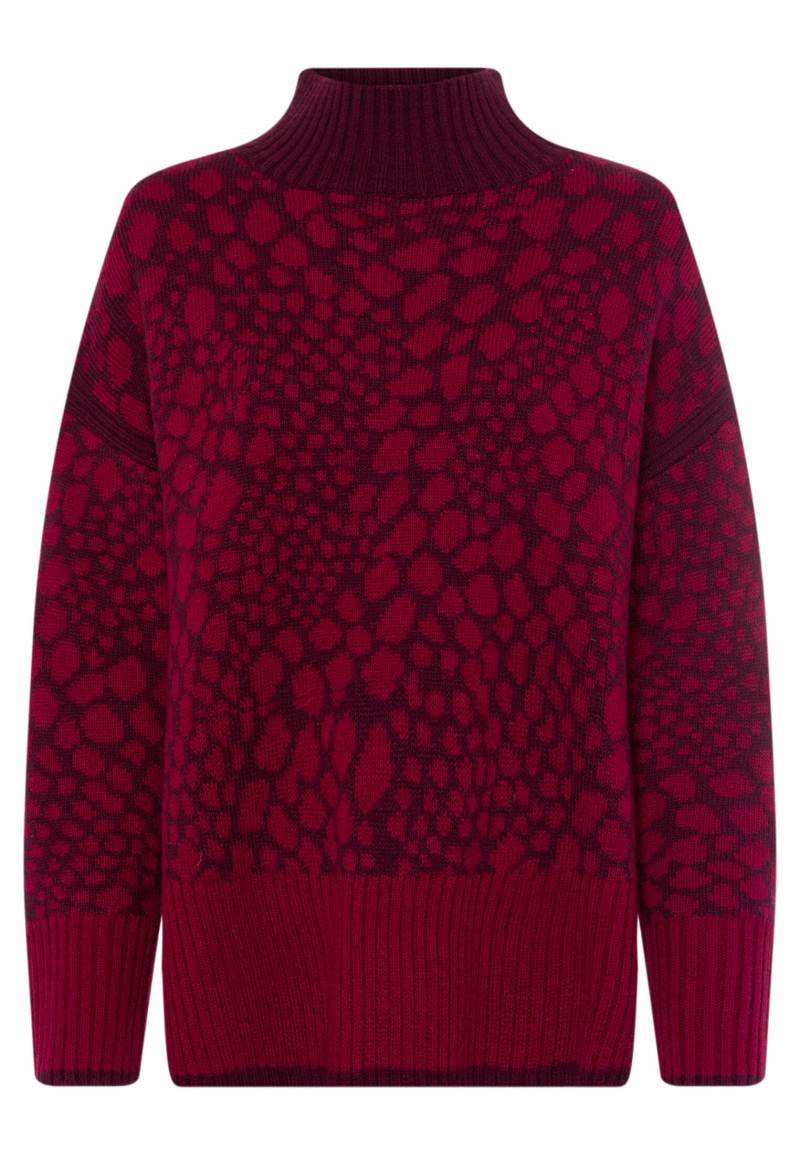 Marc Aurel - Pullover mit zweifarbigem Jacquard red varied - Gr. - 34 von Marc Aurel