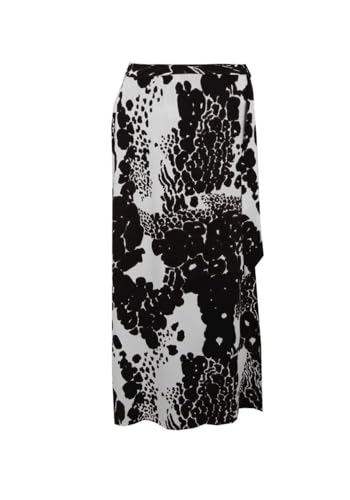 Marc Aurel Rock Wickeloptik Animalprint Muster Schwarzbraun Größe 42 von Marc Aurel