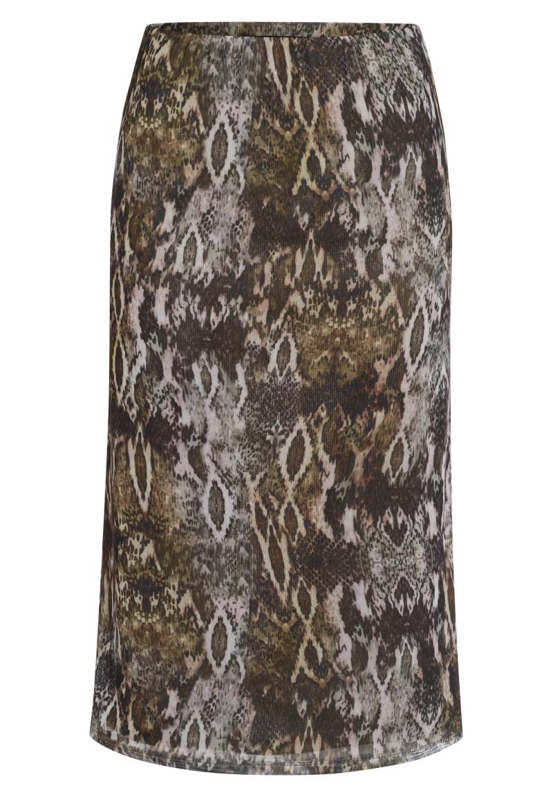 Marc Aurel - Rock in Snake-Print khaki varied - Gr. - 46 von Marc Aurel
