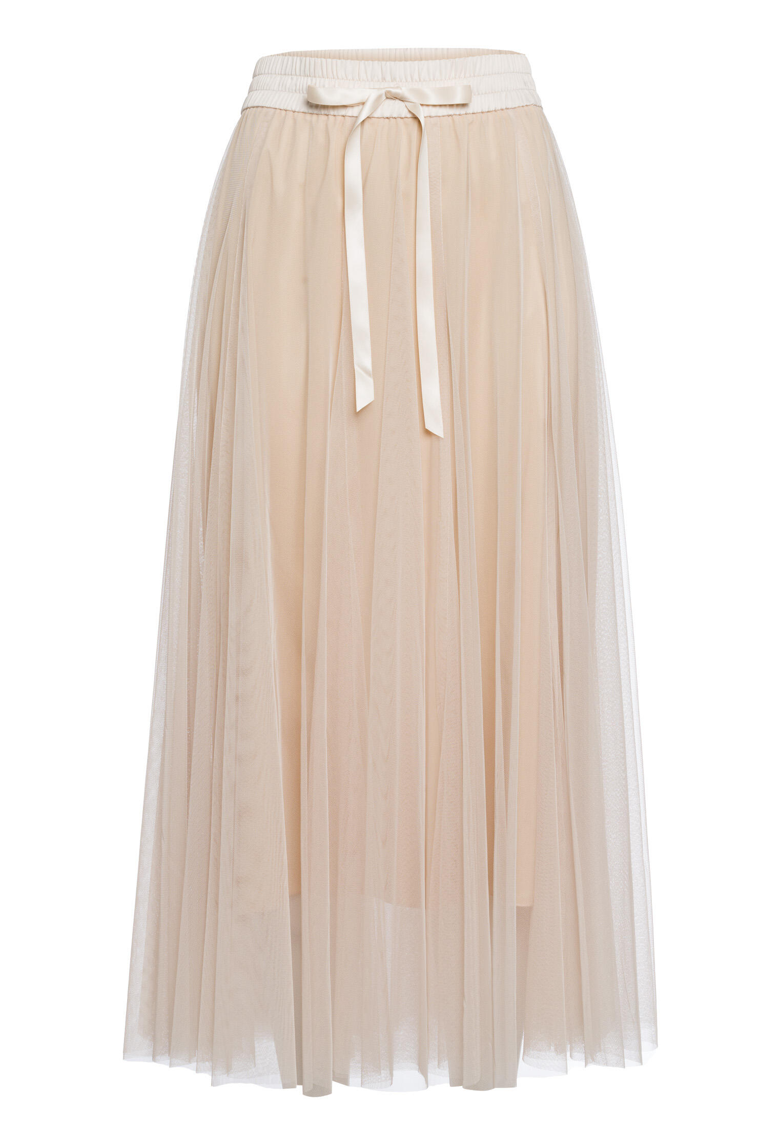 Marc Aurel - Rock mit Satin-Bündchen light sand - Gr. - 40 von Marc Aurel