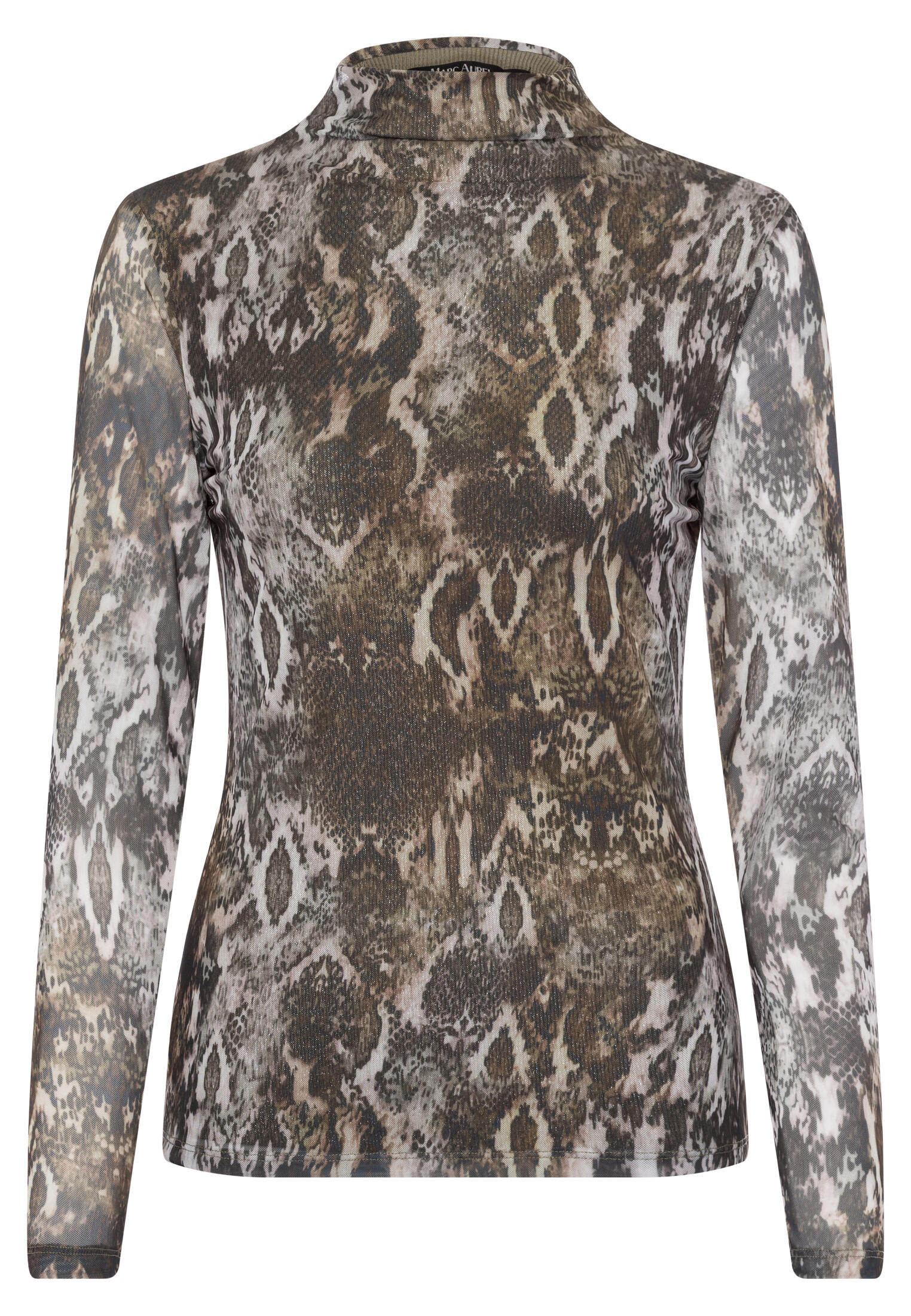Marc Aurel - Shirt in Snake-Print khaki varied - Gr. - 46 von Marc Aurel