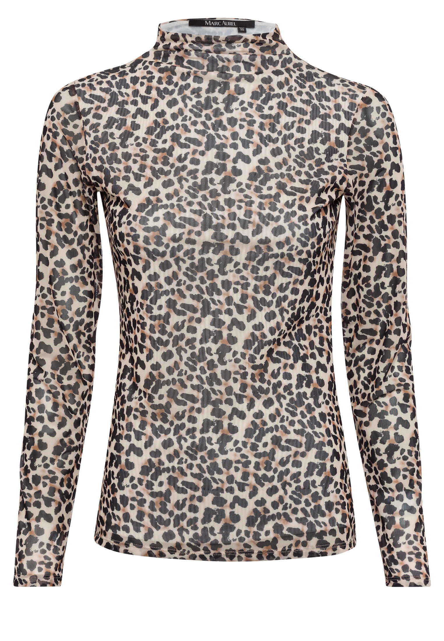 Marc Aurel - Shirt mit Leopardenprint light sand varied - Gr. - 44 von Marc Aurel