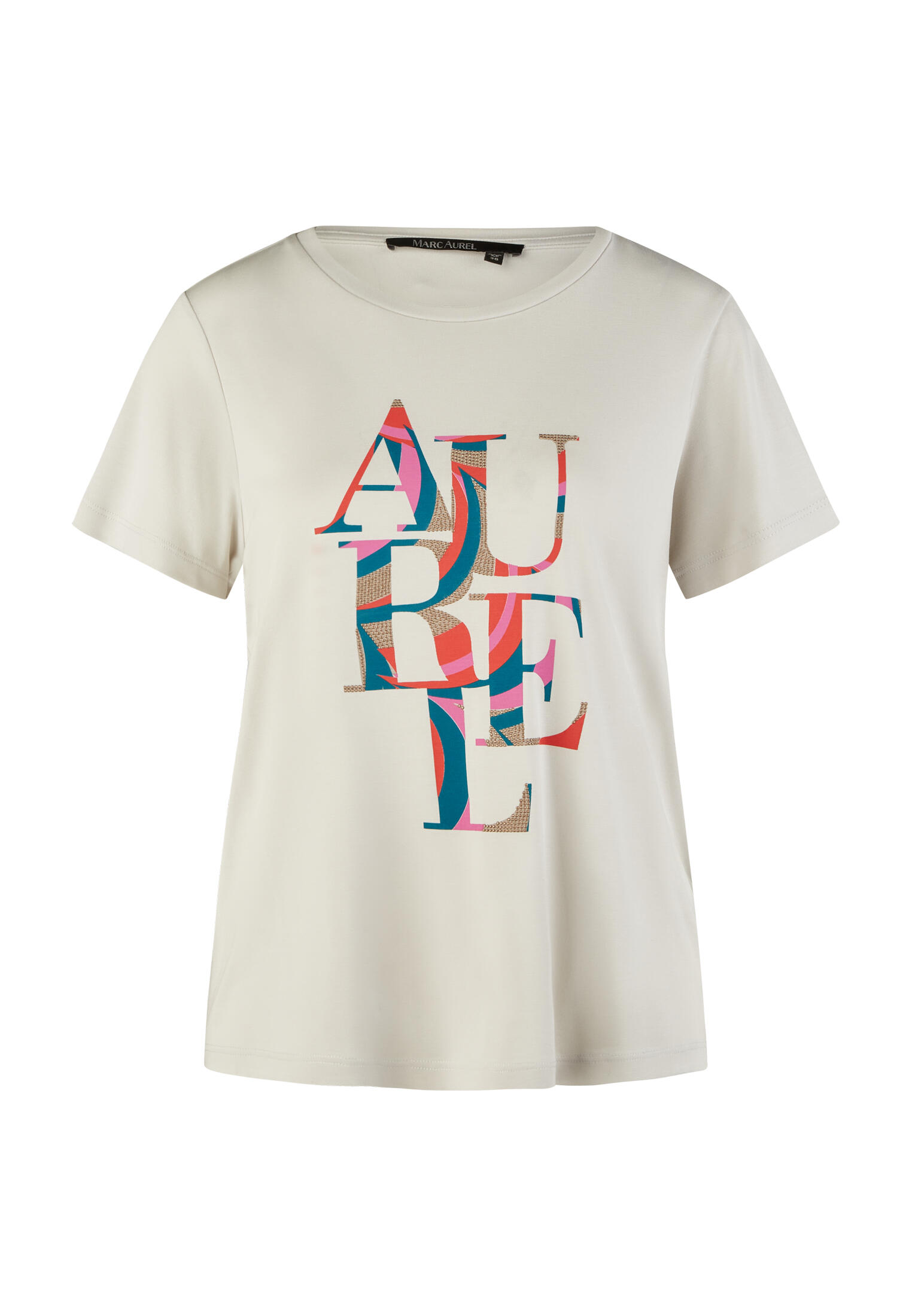 Marc Aurel - T-Shirt mit AUREL Print - Gr. - 34 von Marc Aurel