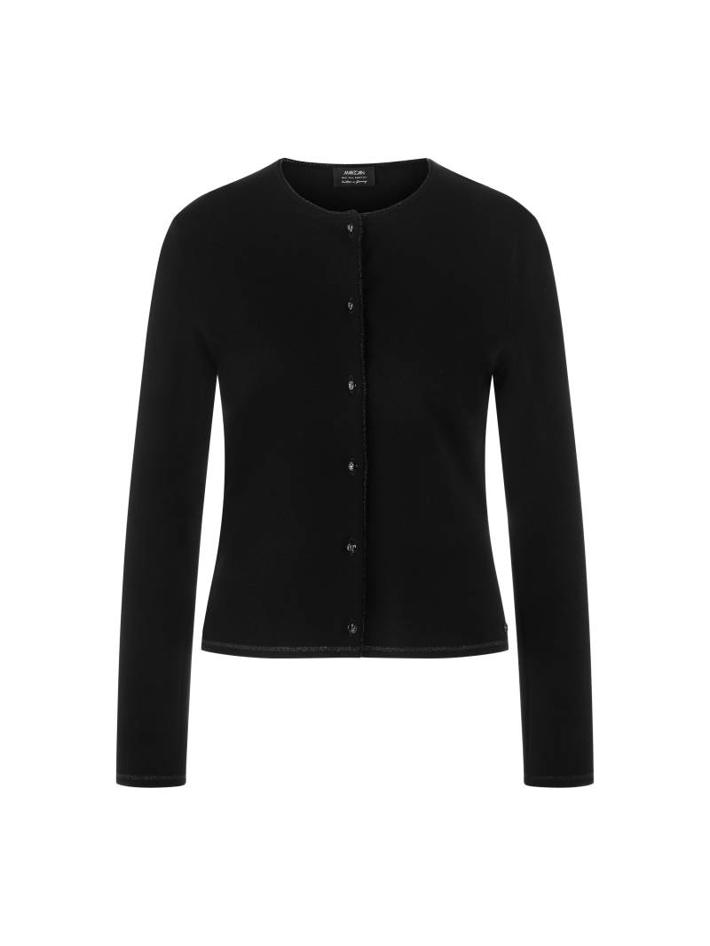 Marc Cain Additions - Feinstrick-Cardigan Knitted in Germany black - Gr. - 36 von Marc Cain Additions