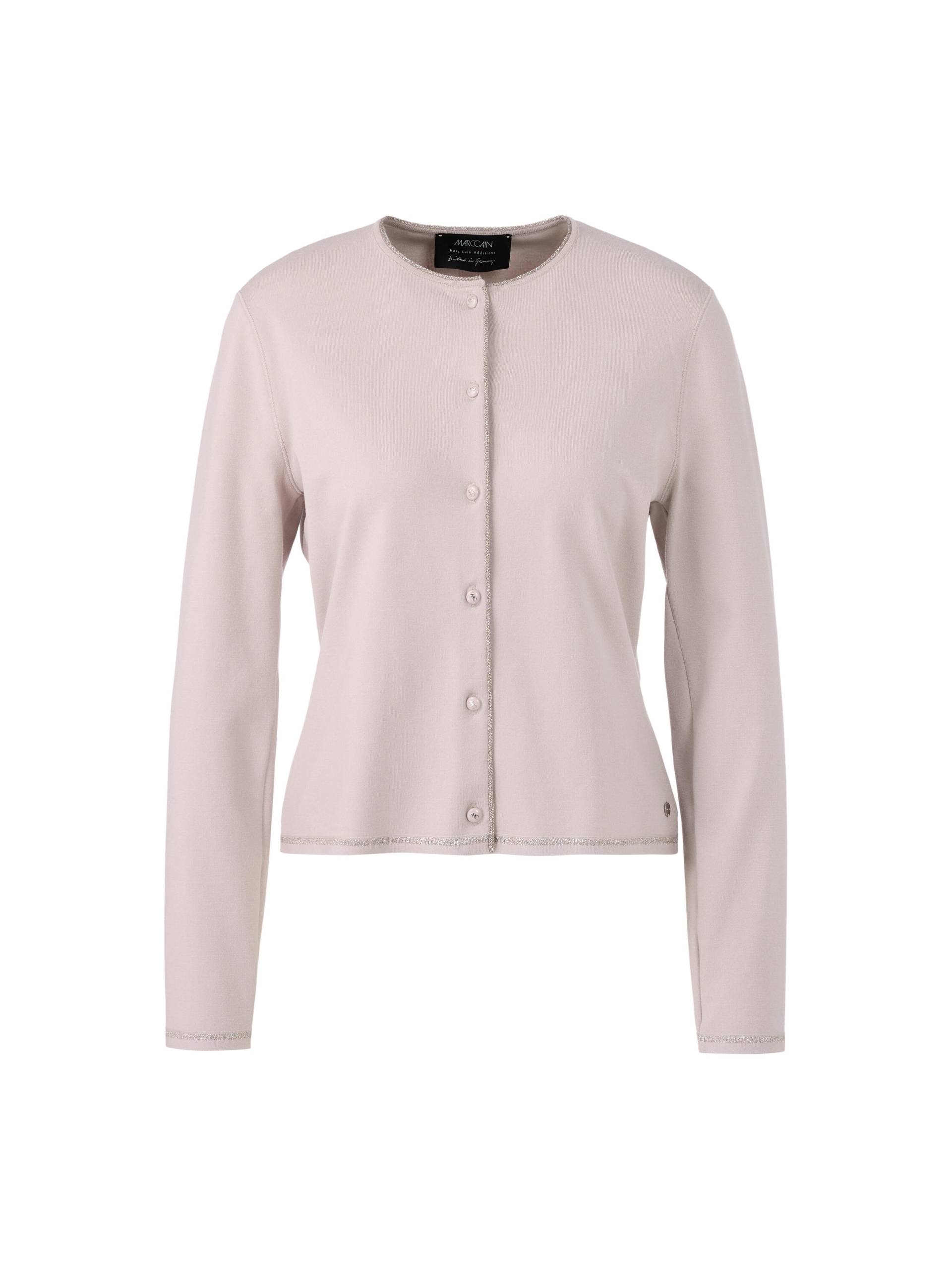 Marc Cain Additions - Feinstrick-Cardigan Knitted in Germany light desert taupe - Gr. - 44 von Marc Cain Additions