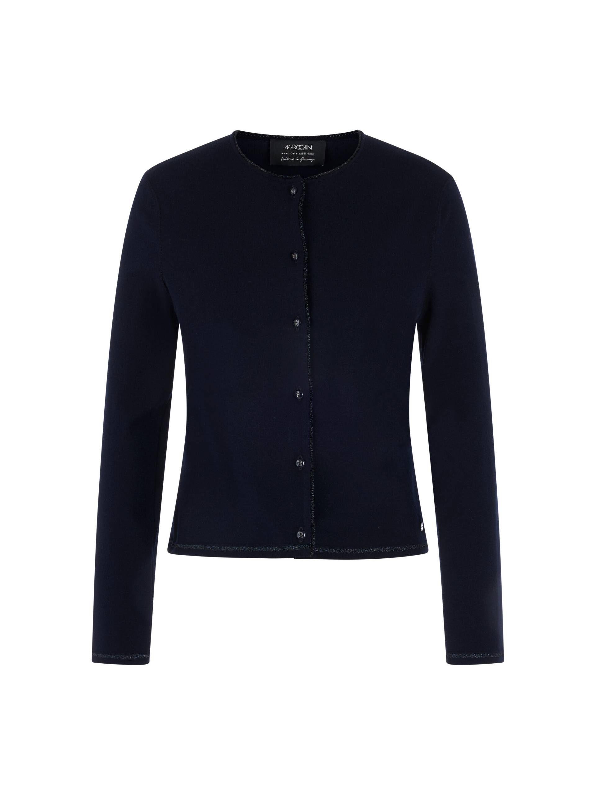 Marc Cain Additions - Feinstrick-Cardigan Knitted in Germany midnight blue - Gr. - 36 von Marc Cain Additions