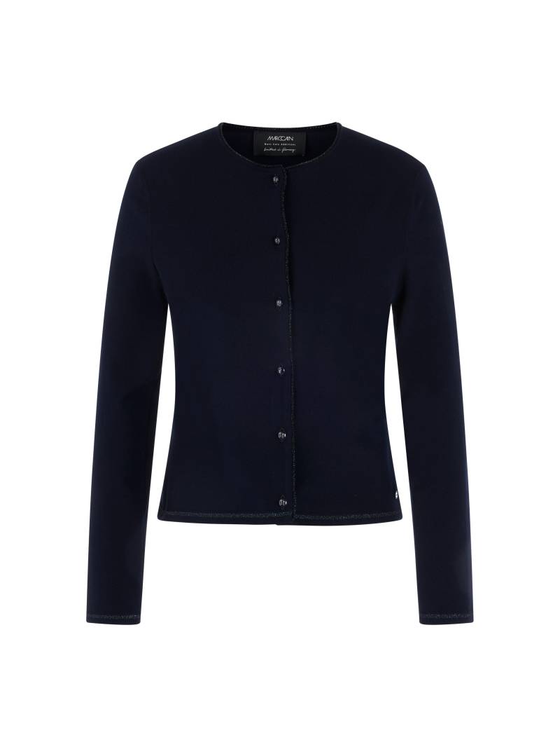 Marc Cain Additions - Feinstrick-Cardigan Knitted in Germany midnight blue - Gr. - 38 von Marc Cain Additions