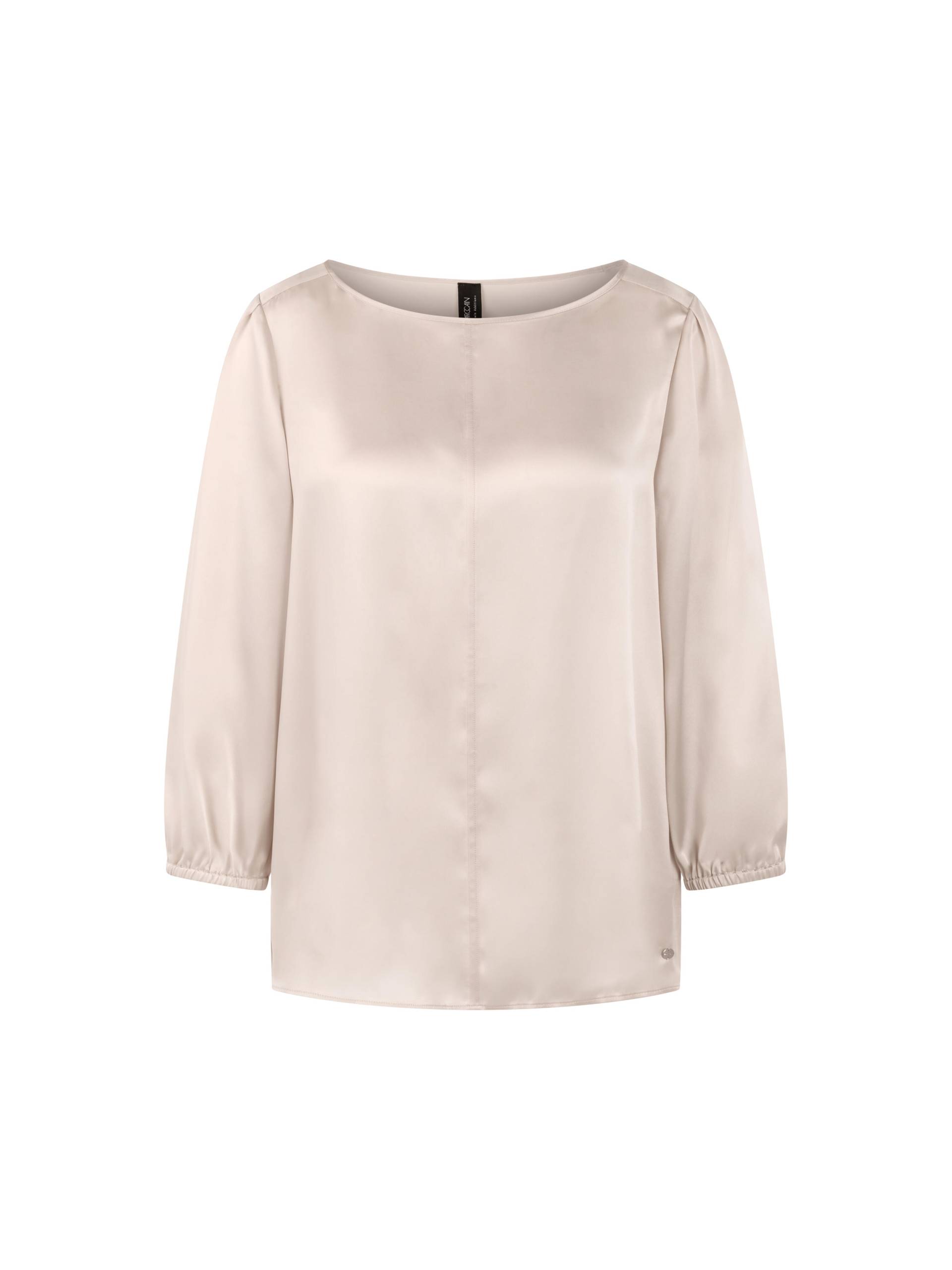 Marc Cain Additions - Feminine Bluse in reiner Seide magnolia - Gr. - 42 von Marc Cain Additions