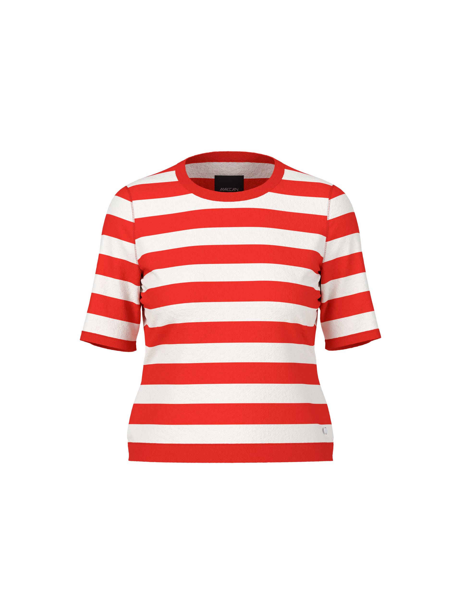 Marc Cain Additions - Femininer Sweater Rethink Together flame red - Gr. - 36 von Marc Cain Additions