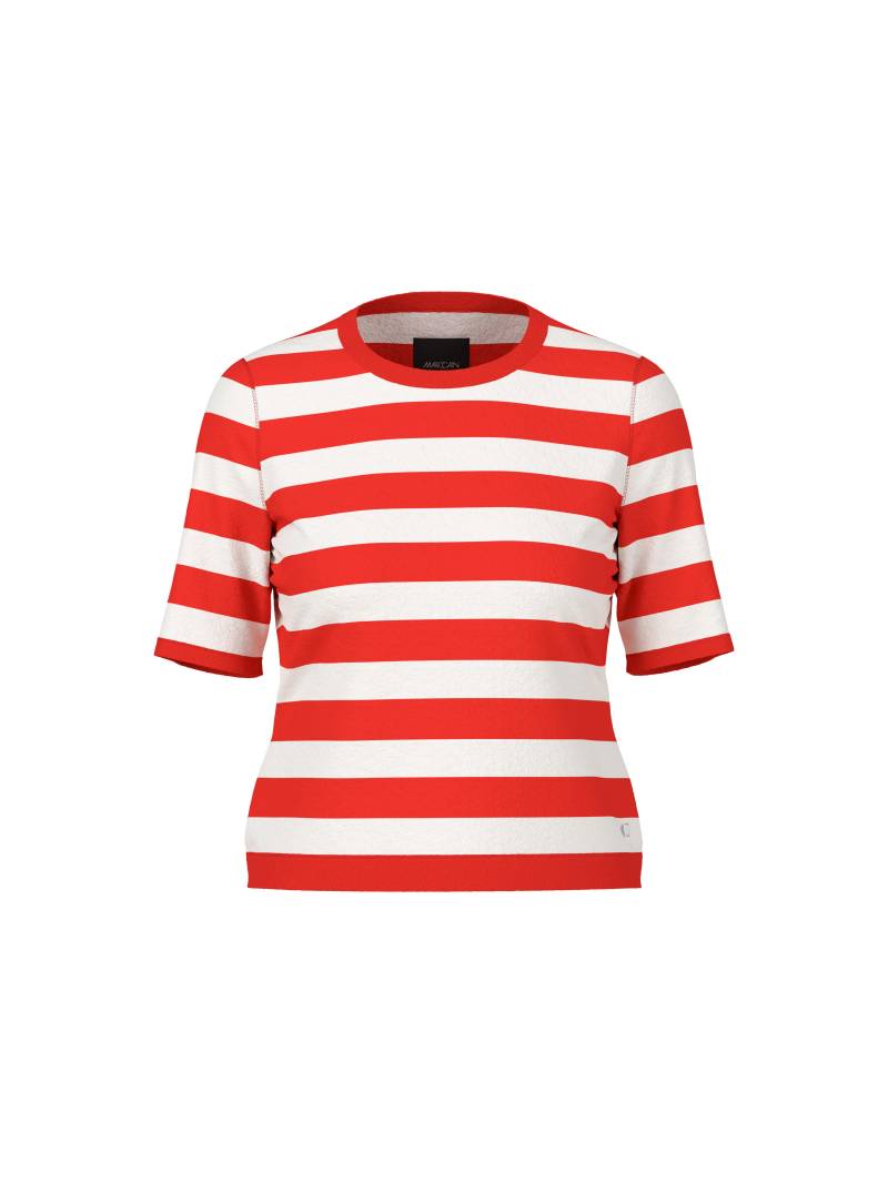 Marc Cain Additions - Femininer Sweater Rethink Together flame red - Gr. - 36 von Marc Cain Additions