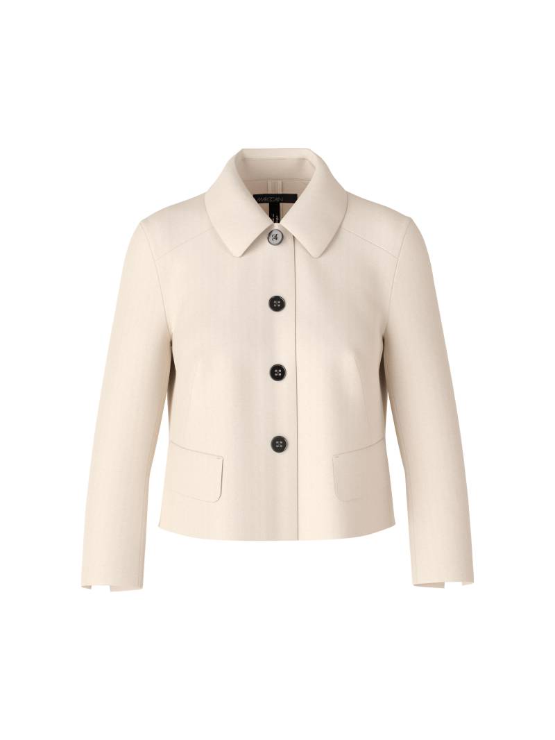 Marc Cain Additions - Kurzjacke mit Ärmelschlitzen smoke - Gr. - 44 von Marc Cain Additions