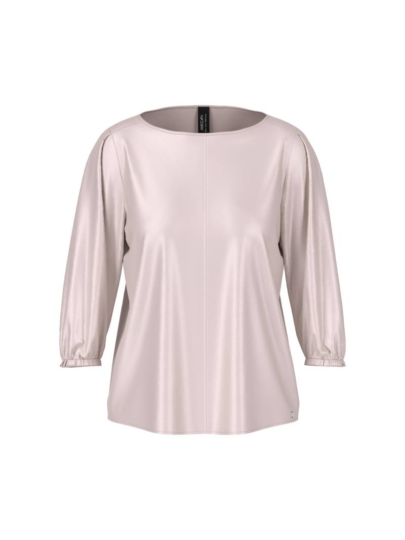 Marc Cain Additions - Lockere Seidenbluse light desert taupe - Gr. - 38 von Marc Cain Additions