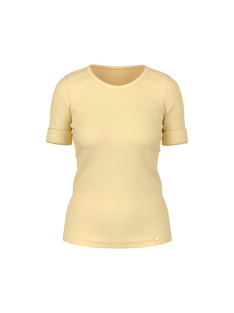 Marc Cain Additions - Schmal geschnittenes T-Shirt mit 3/4-Arm flan - Gr. - 44 von Marc Cain Additions