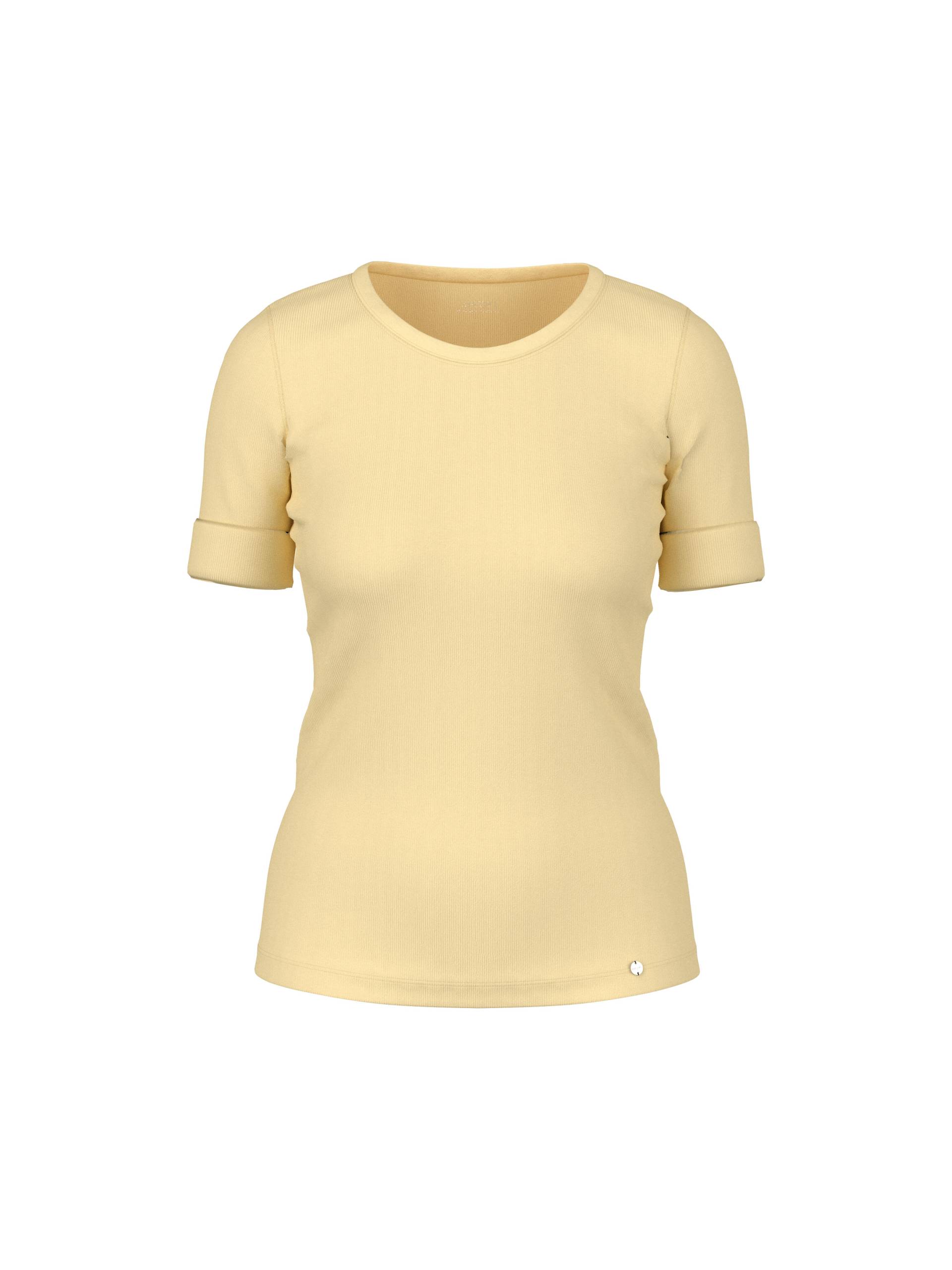 Marc Cain Additions - Schmal geschnittenes T-Shirt mit 3/4-Arm flan - Gr. - 46 von Marc Cain Additions