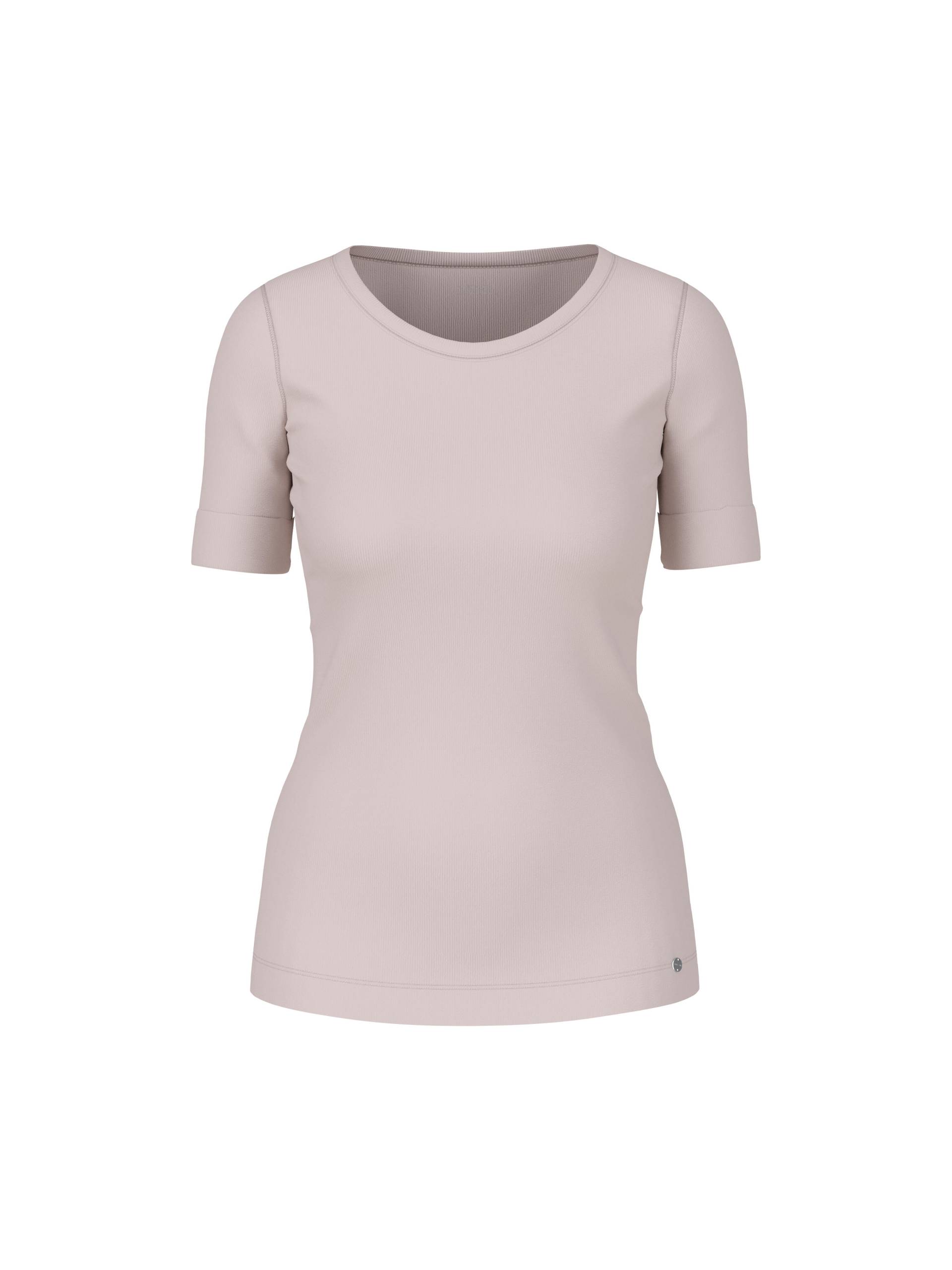 Marc Cain Additions - T-Shirt mit Turn-up-Ärmeln light desert taupe - Gr. - 40 von Marc Cain Additions