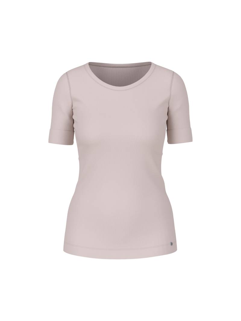 Marc Cain Additions - T-Shirt mit Turn-up-Ärmeln light desert taupe - Gr. - 40 von Marc Cain Additions
